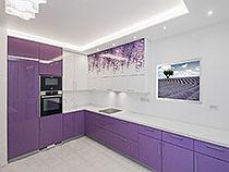 Кухня с фотопечатью Кухня с фотопечатью