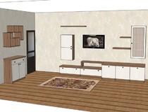 Стенка из пластика