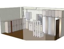 Проект шкафа-купе с антресолью