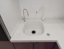 Угловые столы под мойки, прямые формы