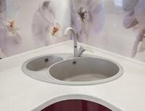 Столы трапеции, под мойки с вогнутыми фасадами