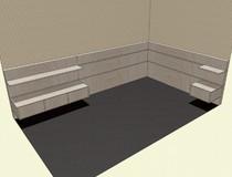 Спальня. Обрамление кровати.