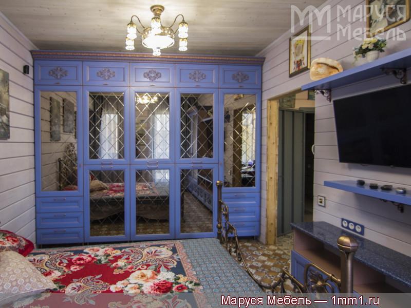 Голубая спальня: Шкаф в спальню