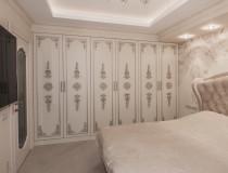 Спальня с резьбой