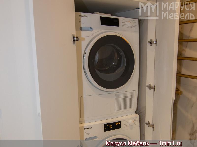 Шкаф под стиральную машину: Стиральная машина в шкафу