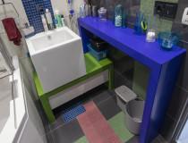 Сине-зелёная ванная