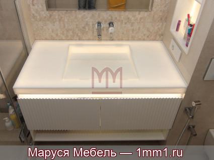 Раковина с подсветкой: 