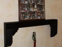 Полка-портал из массива