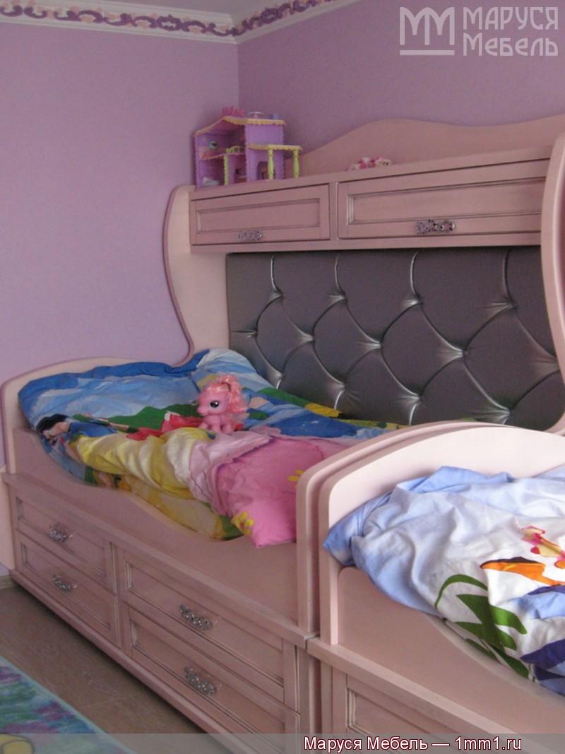 Детская массив: Детская кровать из массива