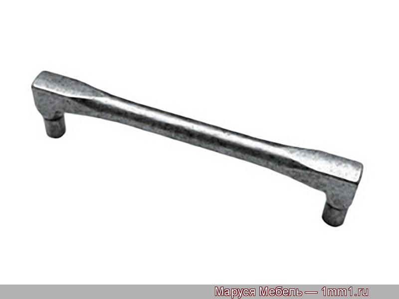 Ручки классика: Ручка металлическая скоба 128 мм античное серебро