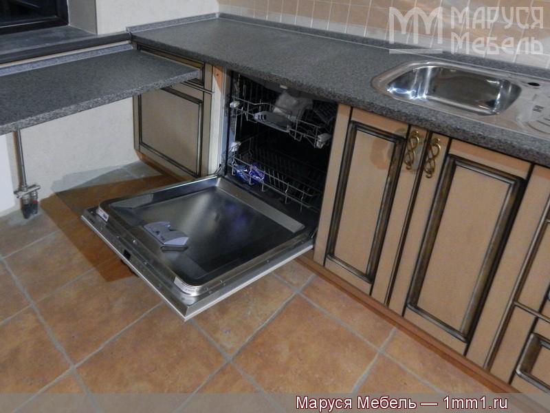 Дизайн кухни две стены: Встроенная посудомоечная машина 60 см