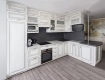 Кухни МДФ с  ПВХ