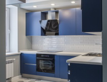 Синие кухни