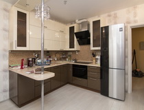 Кухни с барной стойкой