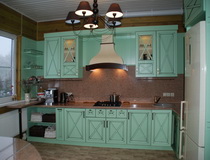 Кухни в русском стиле