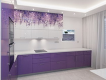 Кухни с фотопечатью