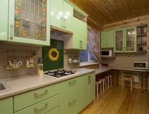 Салатовые кухни