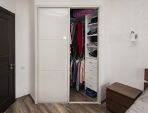 Гардеробные купе